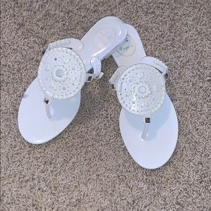 White Jack Rogers sandal